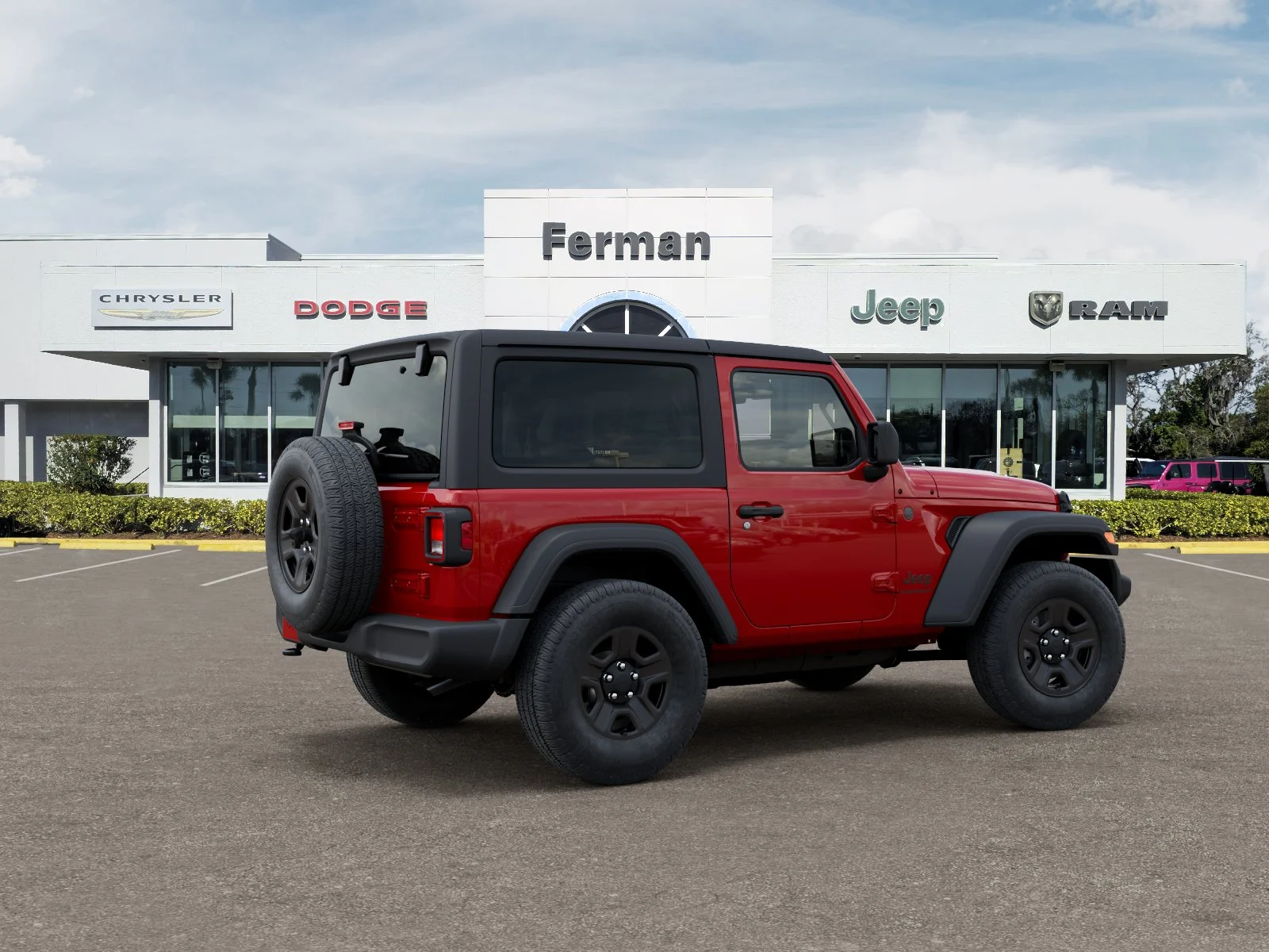 New 2026 Firecracker Red Clearcoat Jeep SPORT image 37