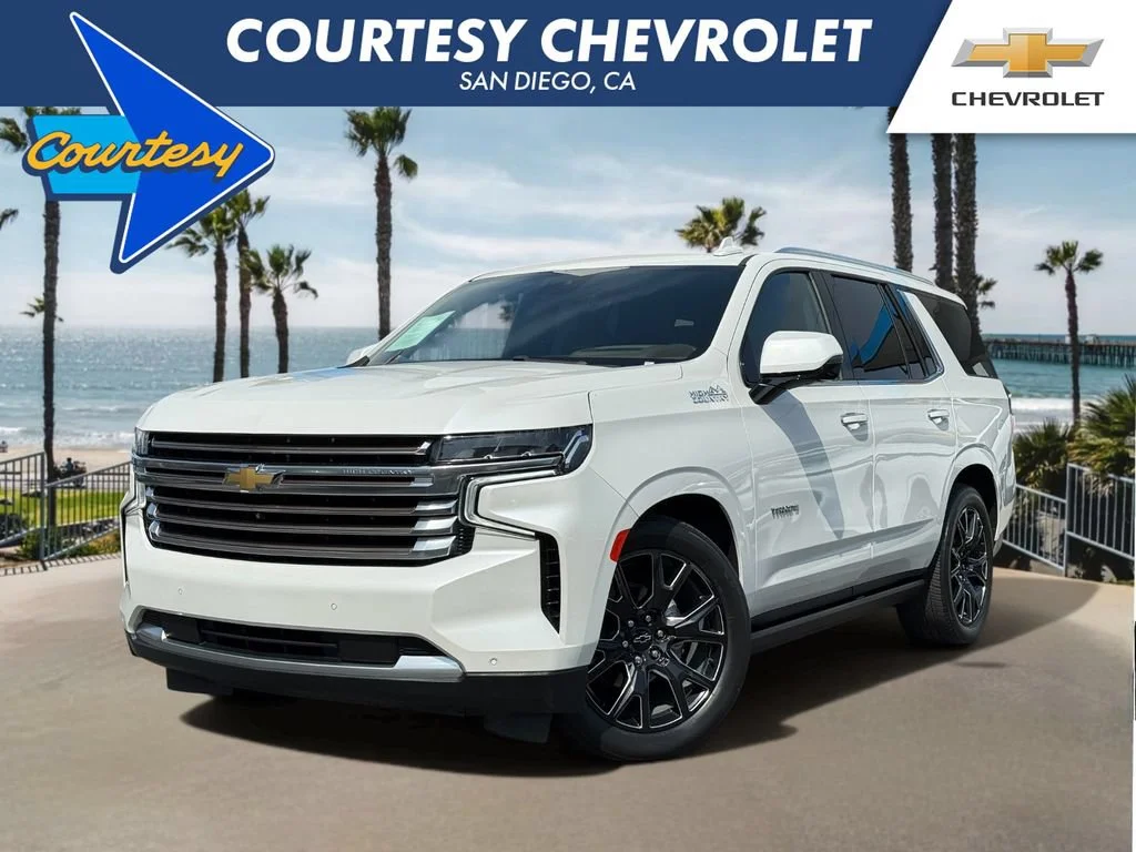 Used 2023 Iridescent Pearl Tricoat Chevrolet High Country image 1