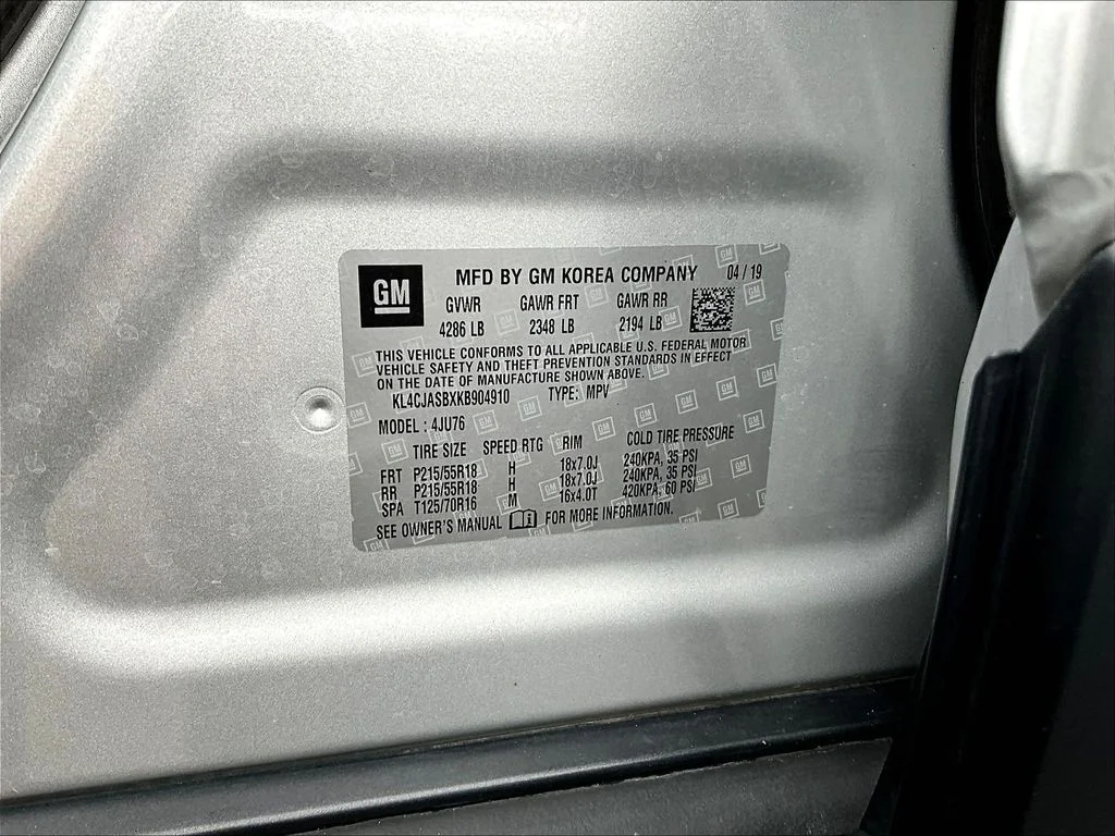Used 2019 Quicksilver Metallic Buick Preferred image 21