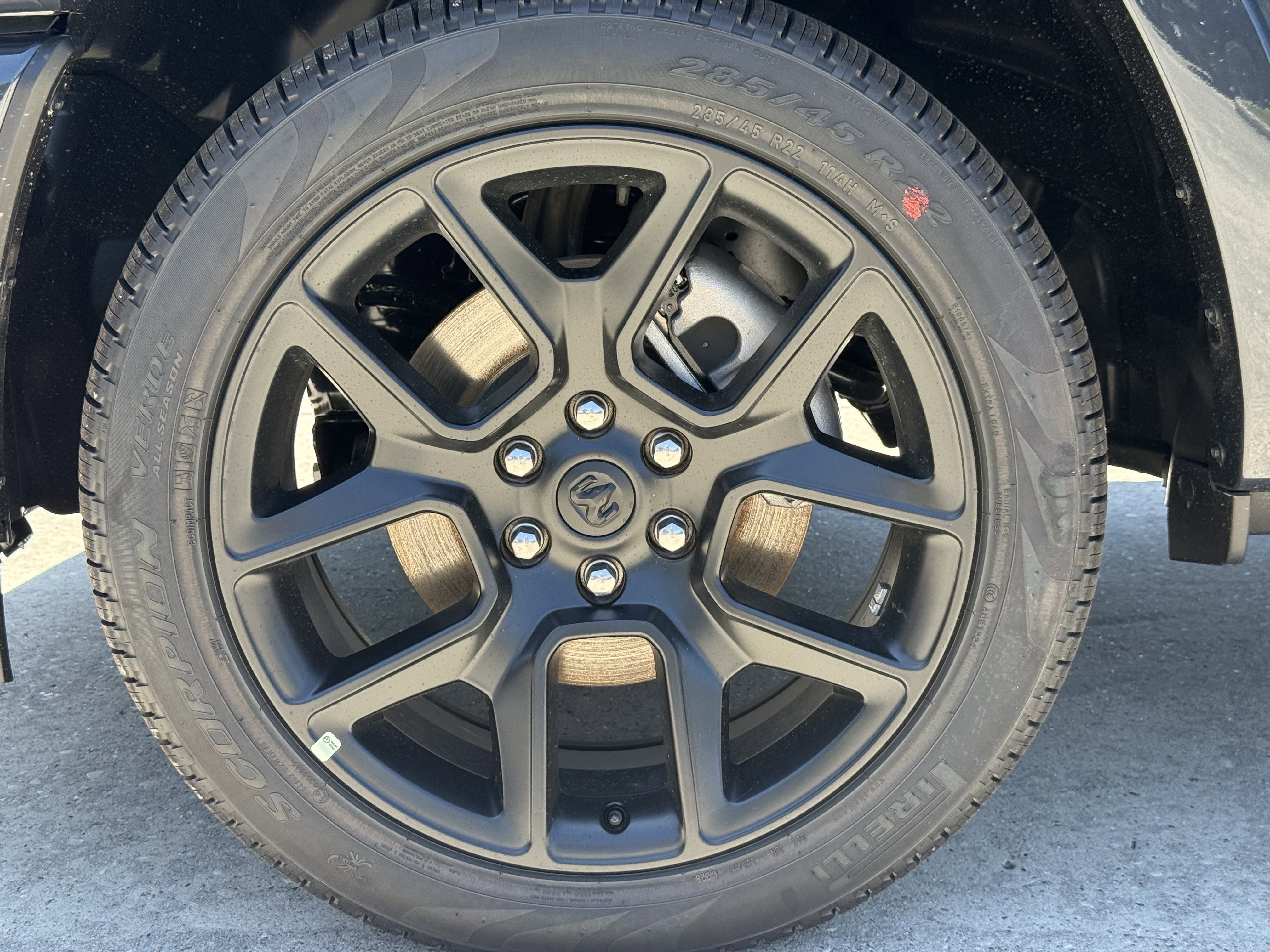 New 2026 Forged Blue Metallic Exterior Paint RAM Laramie image 4