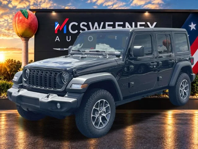 New 2025 Black Clear-Coat Exterior Paint Jeep Sport S image 7