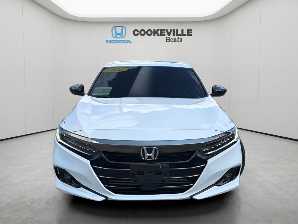 Used 2022 Platinum White Pearl Honda Sport 2.0T image 4