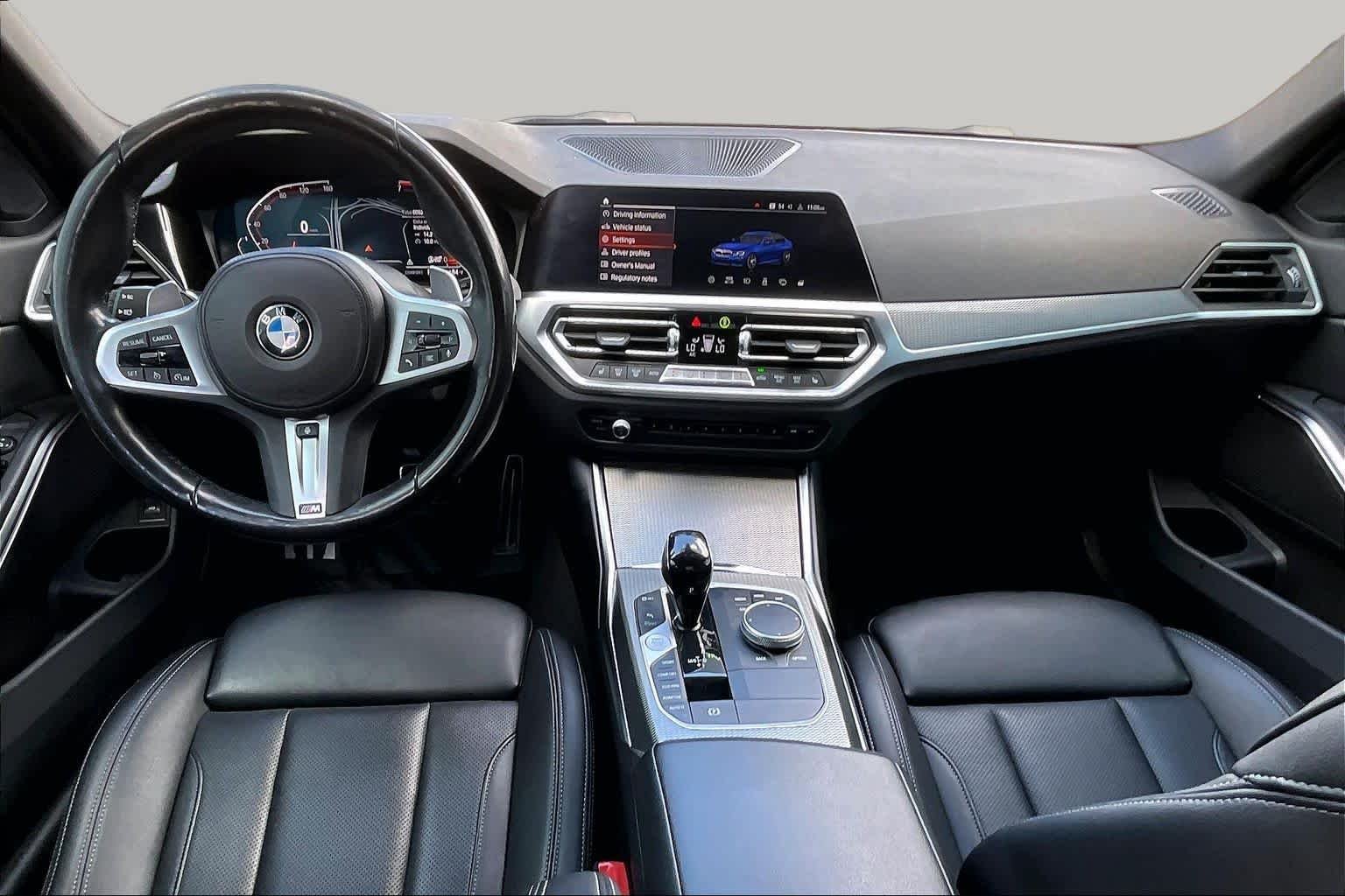 Used 2022 Portimao Blue Metallic BMW 330i xDrive image 15