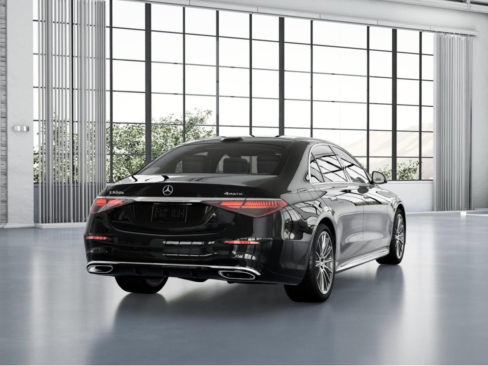New 2026 Black Mercedes-Benz S 580e 4D Sedan 4MATIC® image 24
