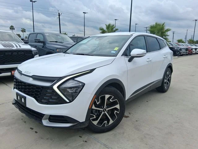 Used 2023 White Kia EX image 3