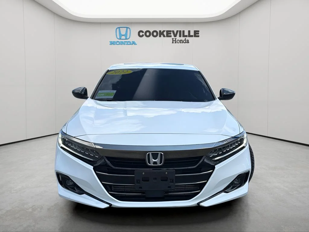 Used 2022 Platinum White Pearl Honda Sport 2.0T image 4