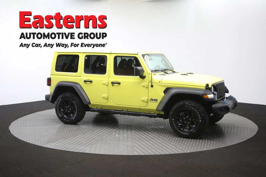 Used 2023 Yellow Jeep Willys 4xe image 47