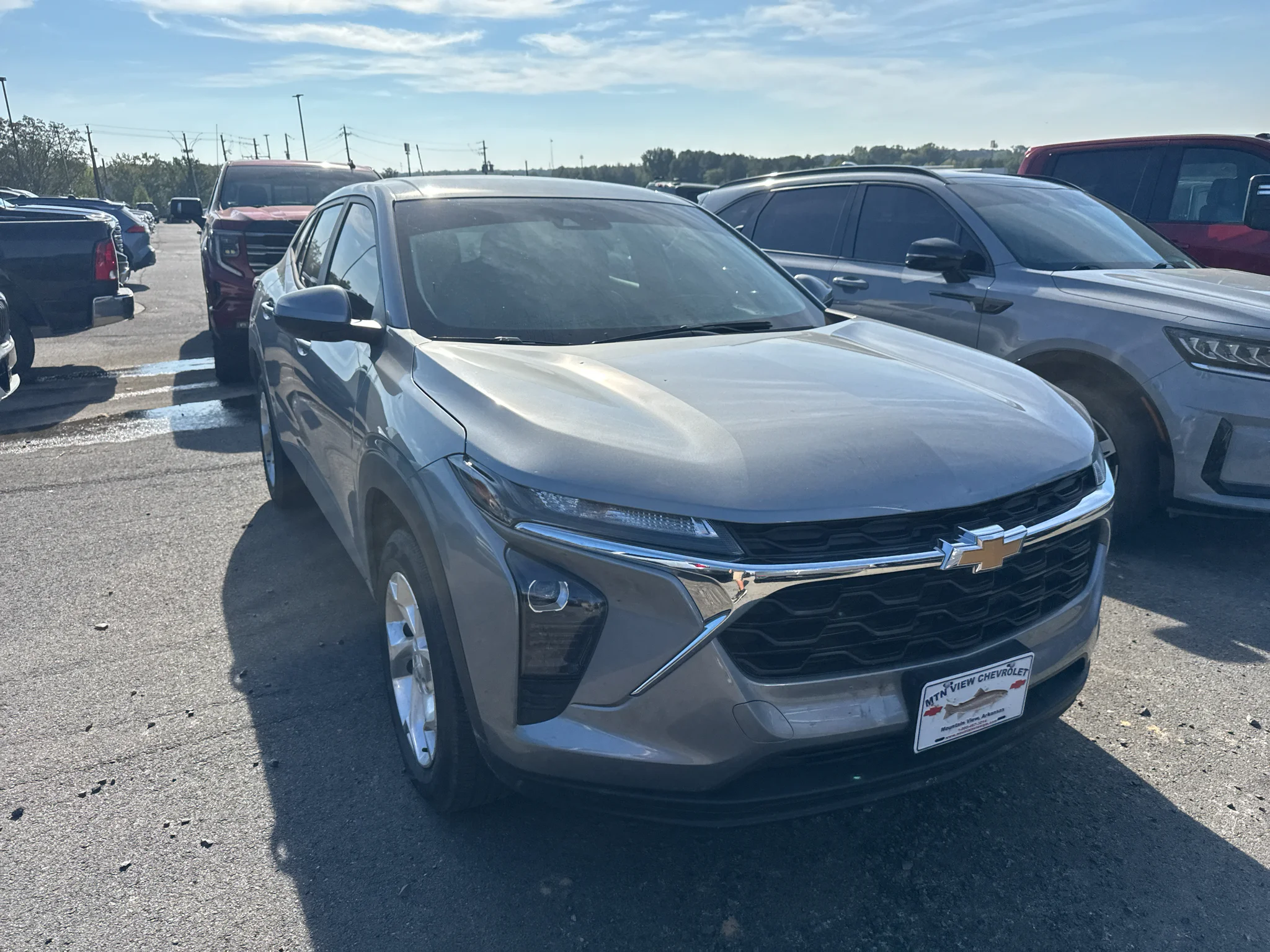 Used 2025 Sterling Gray Metallic Chevrolet LS image 3