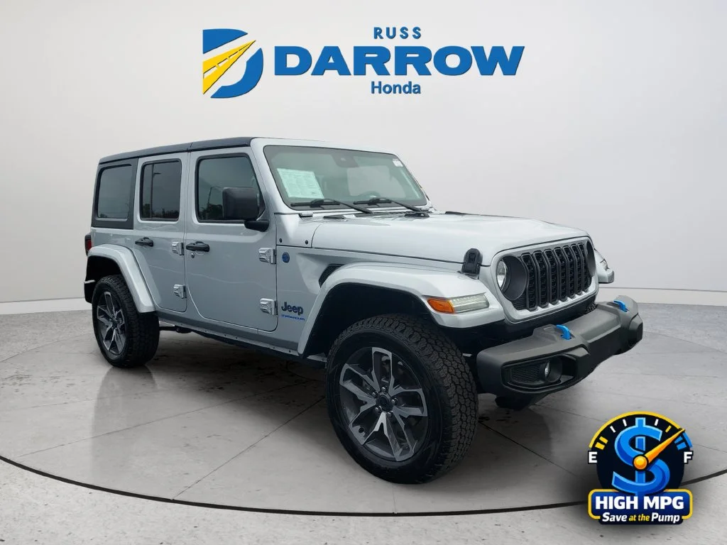 Used 2024 Silver Jeep Sport S 4xe image 7