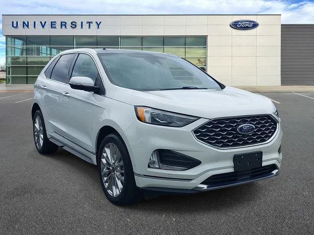 Used 2024 White Ford Titanium image 1