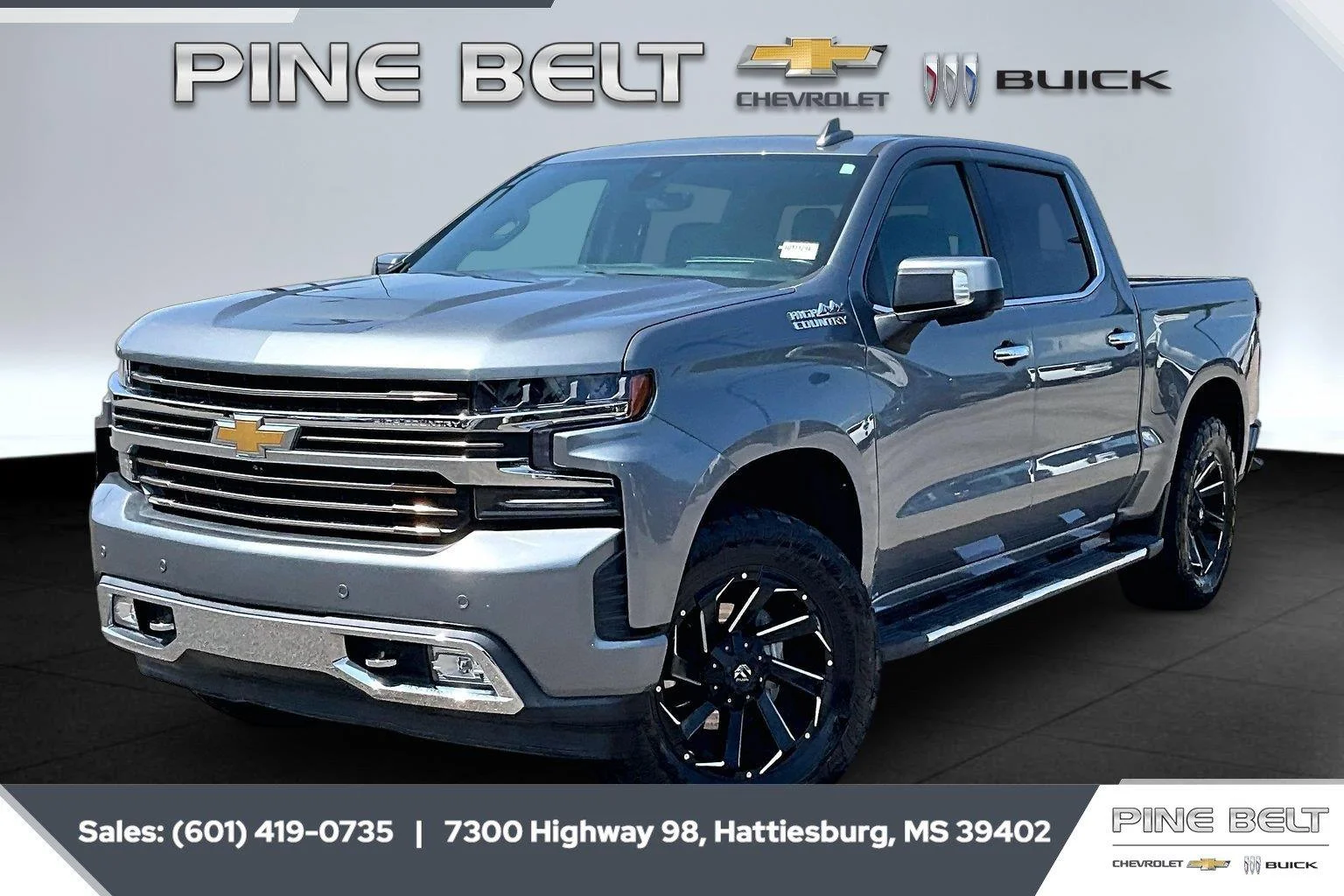 Used 2020 SATIN STEEL METALLIC Chevrolet High Country image 11