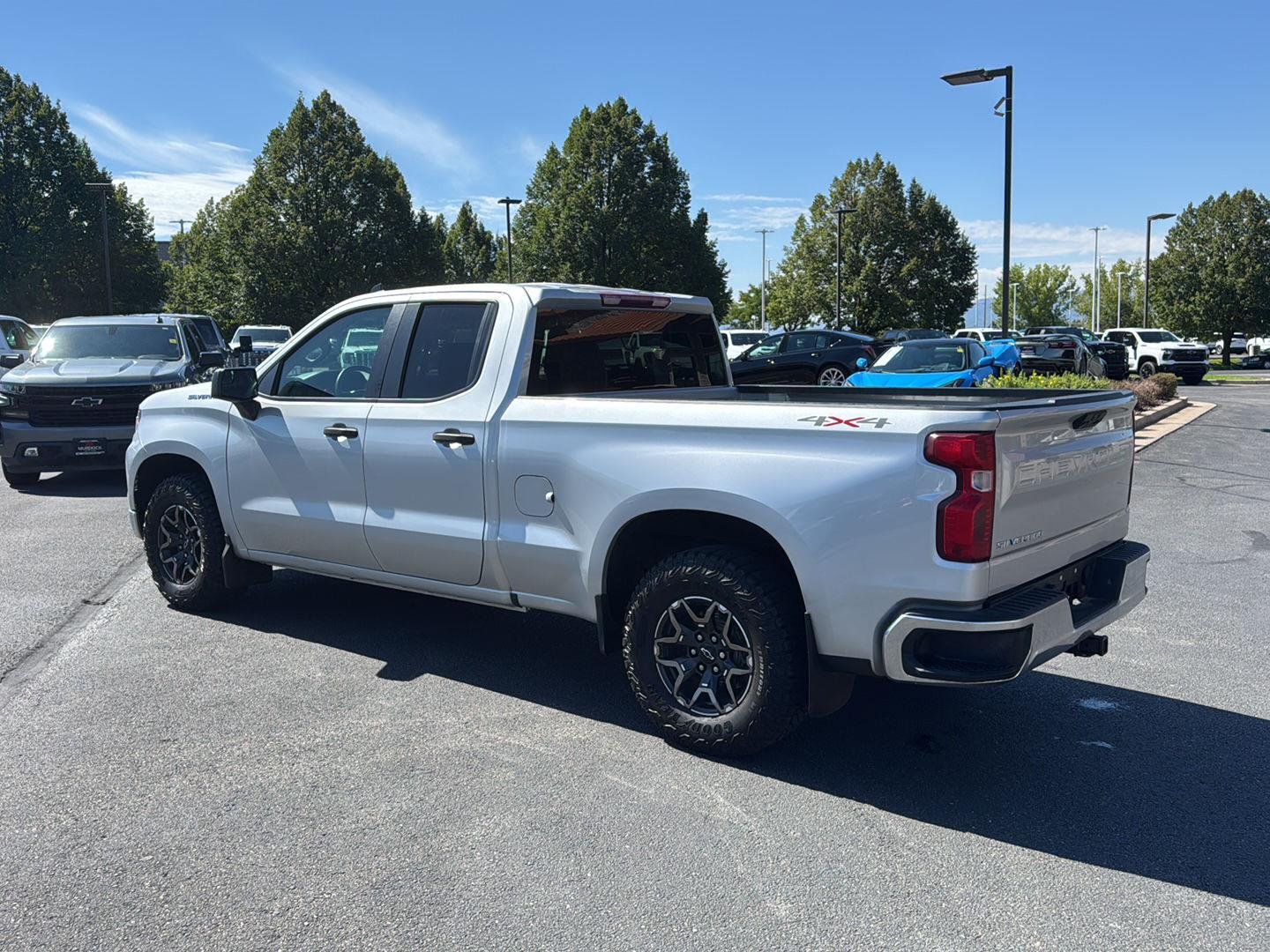 Used 2022 Silver Chevrolet Work Truck image 4