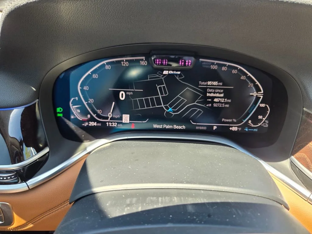 Used 2020 Mineral White Metallic BMW 745e xDrive iPerformance image 13