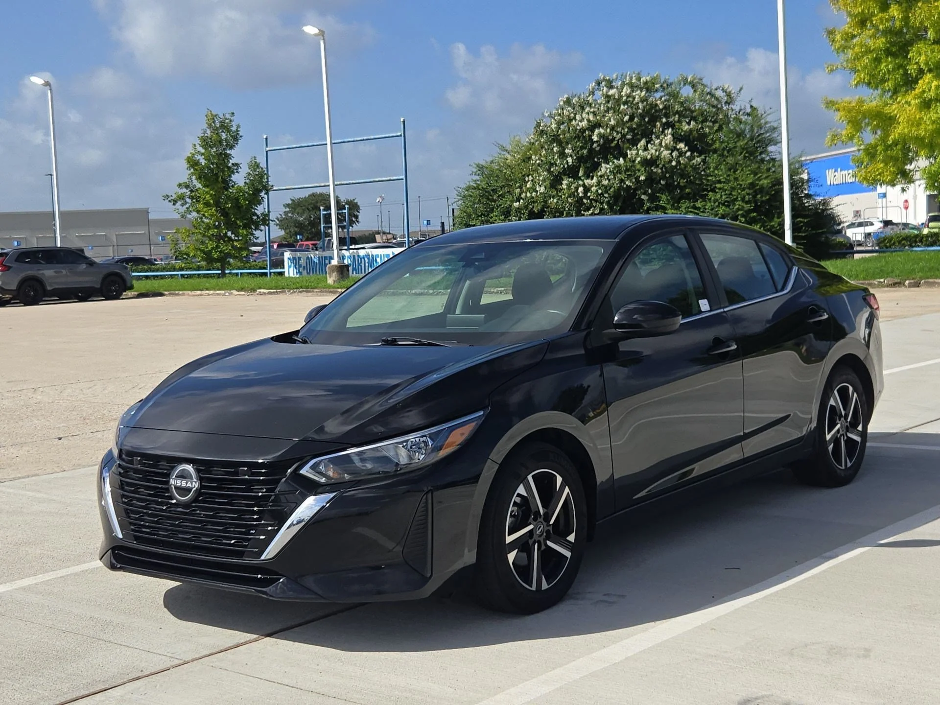 Used 2024 Super Black Nissan SV image 7