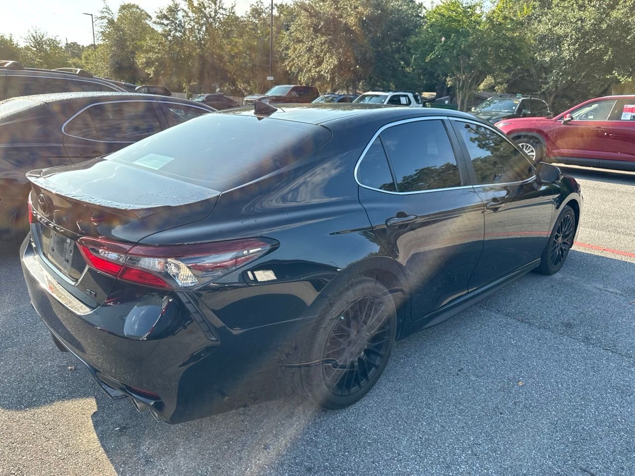 Used 2024 Black Toyota SE image 7