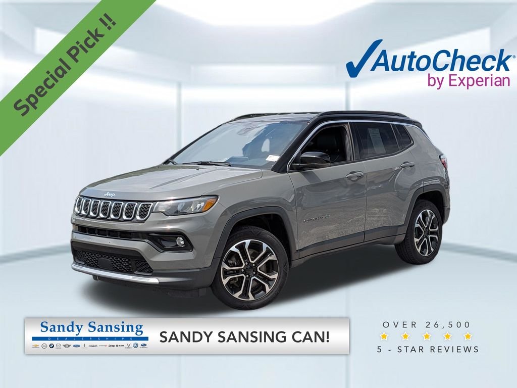 Used 2023 Gray Jeep Limited image 1