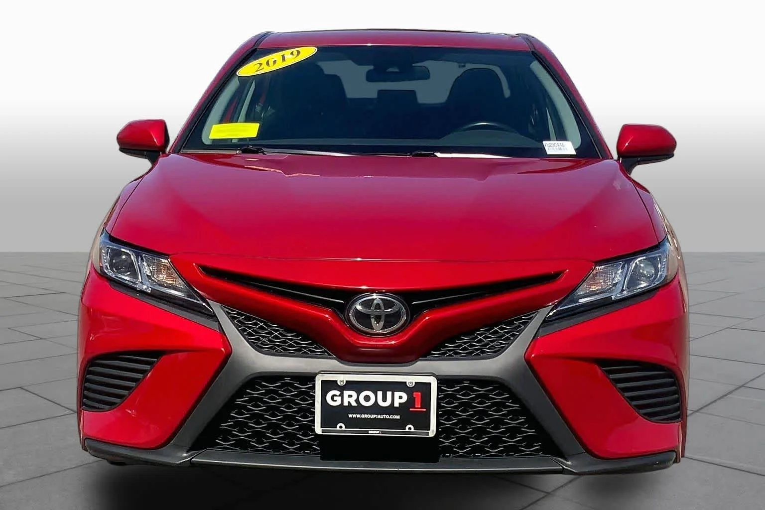 Certified Used 2019 Supersonic Red Toyota SE image 8