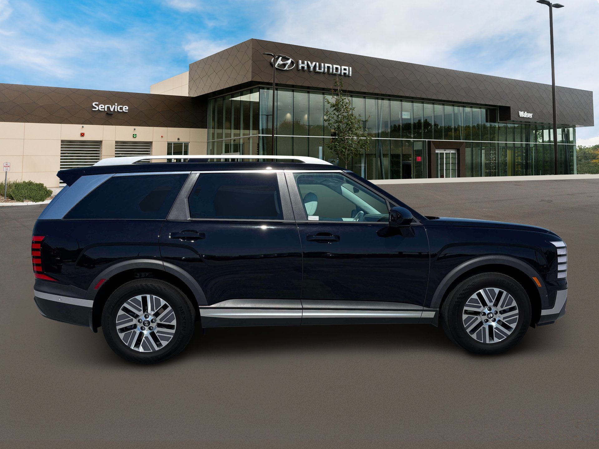 New 2027 Abyss Black Pearl Hyundai SEL Premium 7P AWD image 10