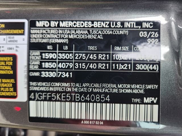 New 2026 Selenite Grey Metallic Mercedes-Benz GLS 450 image 26