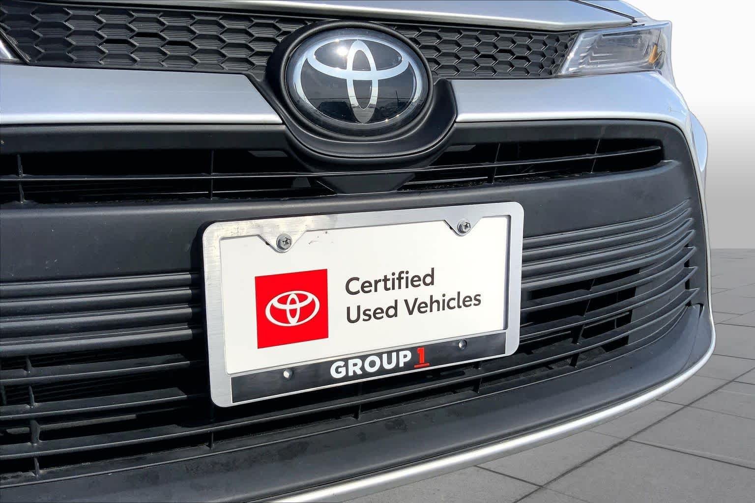 Used 2024 Classic Silver Metallic Toyota LE image 29