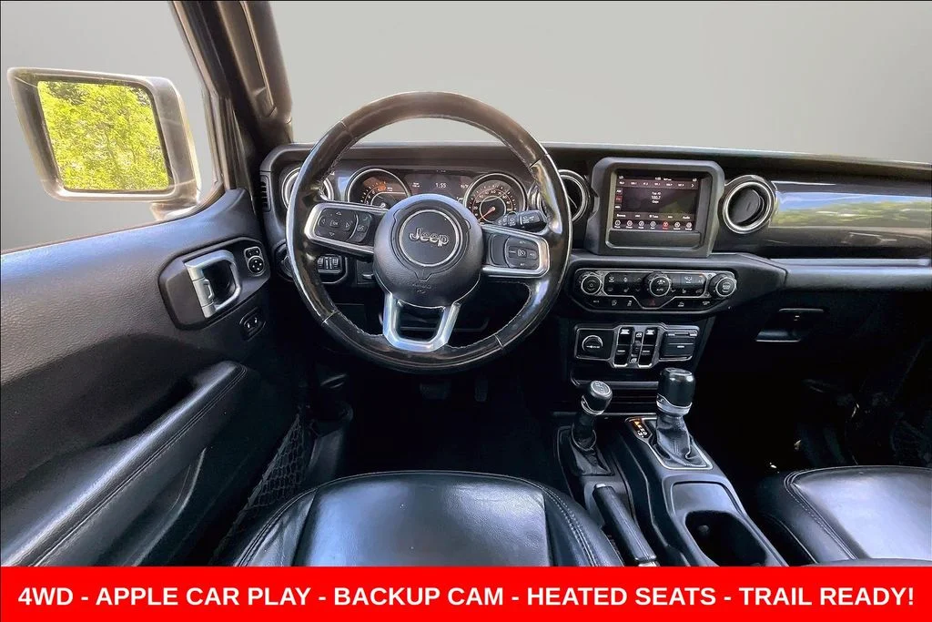 Used 2021 Gray Jeep Unlimited Sahara Altitude image 8