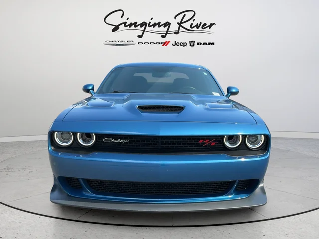 Used 2020 Blue Dodge R/T Scat Pack Widebody image 2