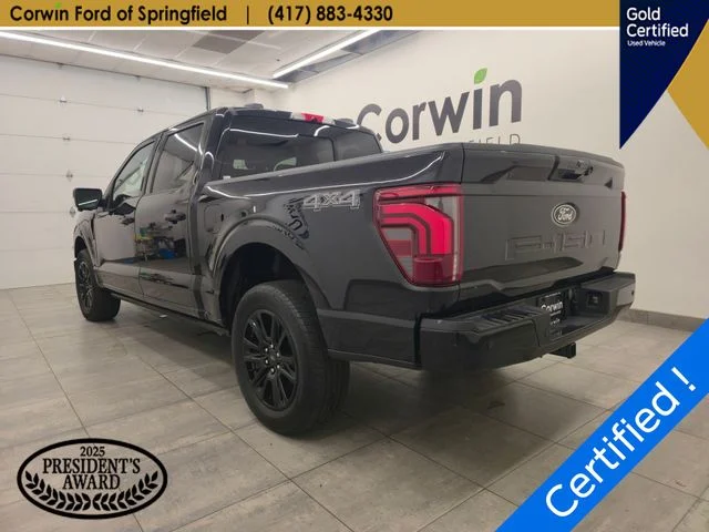 Certified Used 2024 Agate Black Metallic Ford Platinum image 4