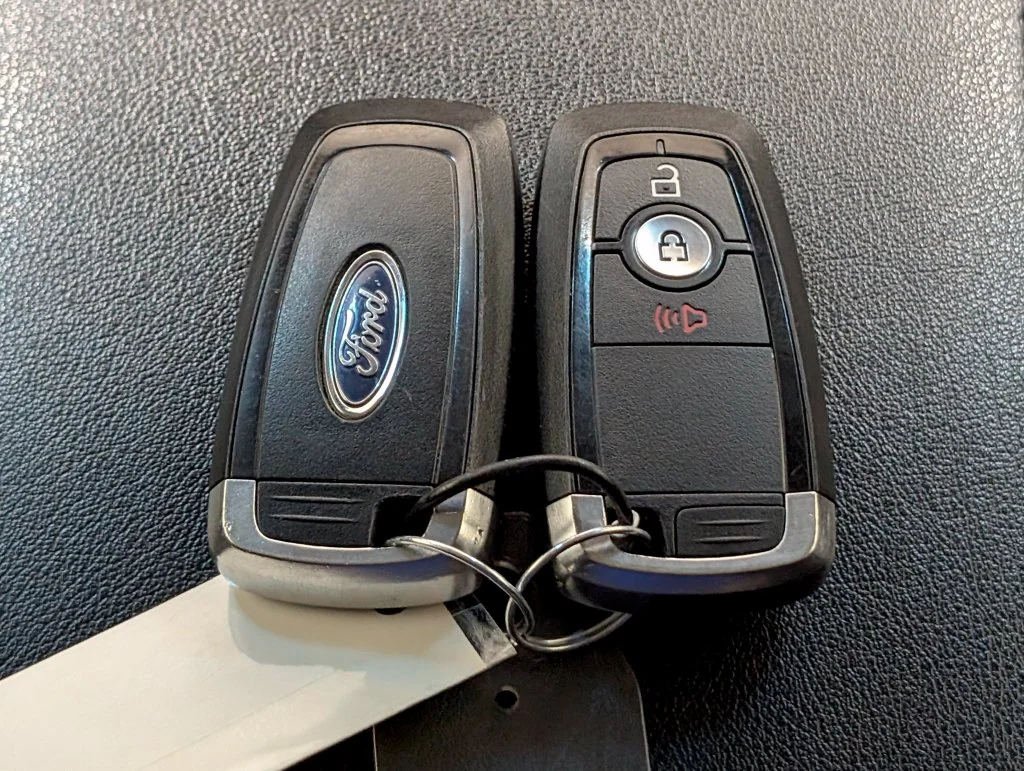 Certified Used 2020 Atlas Blue Metallic Ford SE image 22