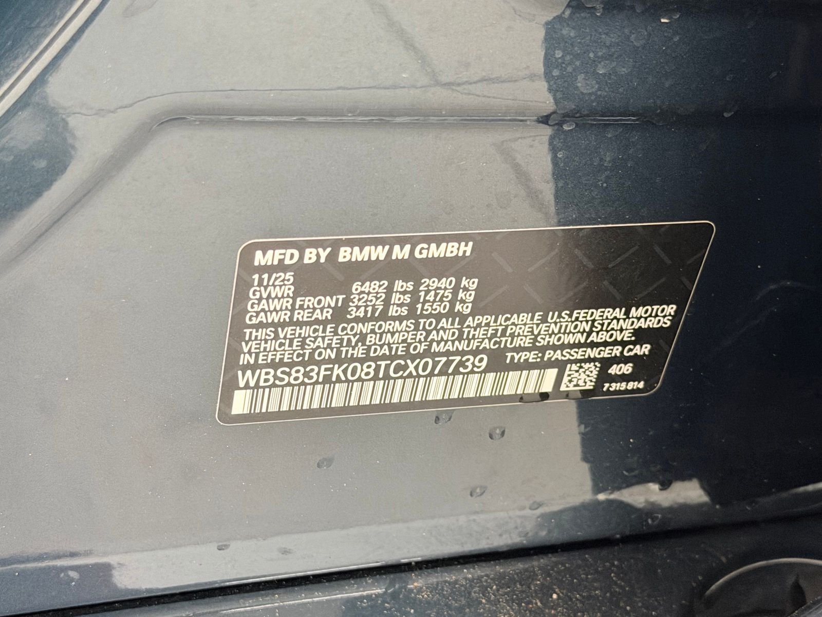 New 2026 Special Order Color BMW Base image 55