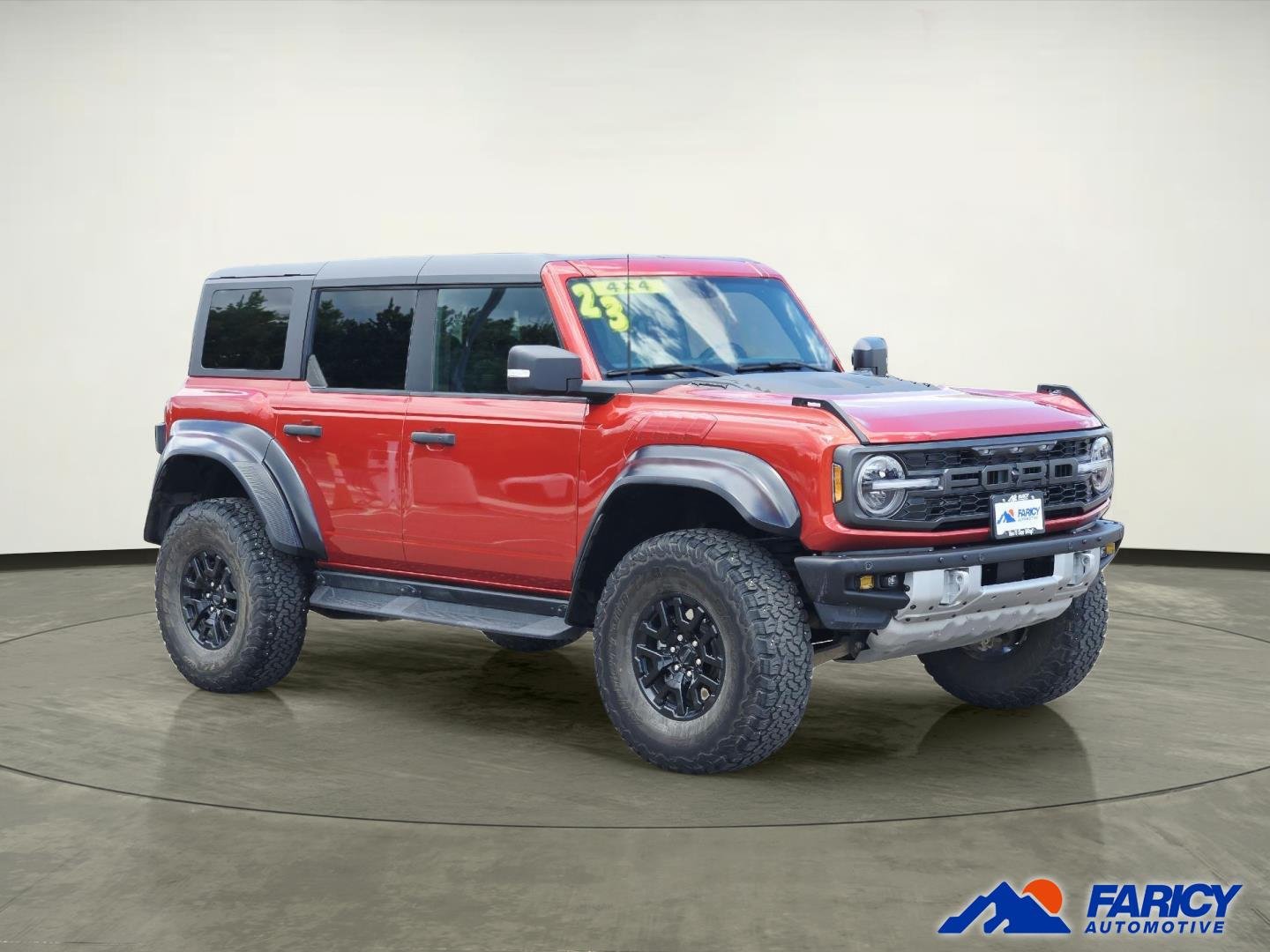 Used 2023 Hot Pepper Red Tinted Clearcoat Ford Raptor image 8