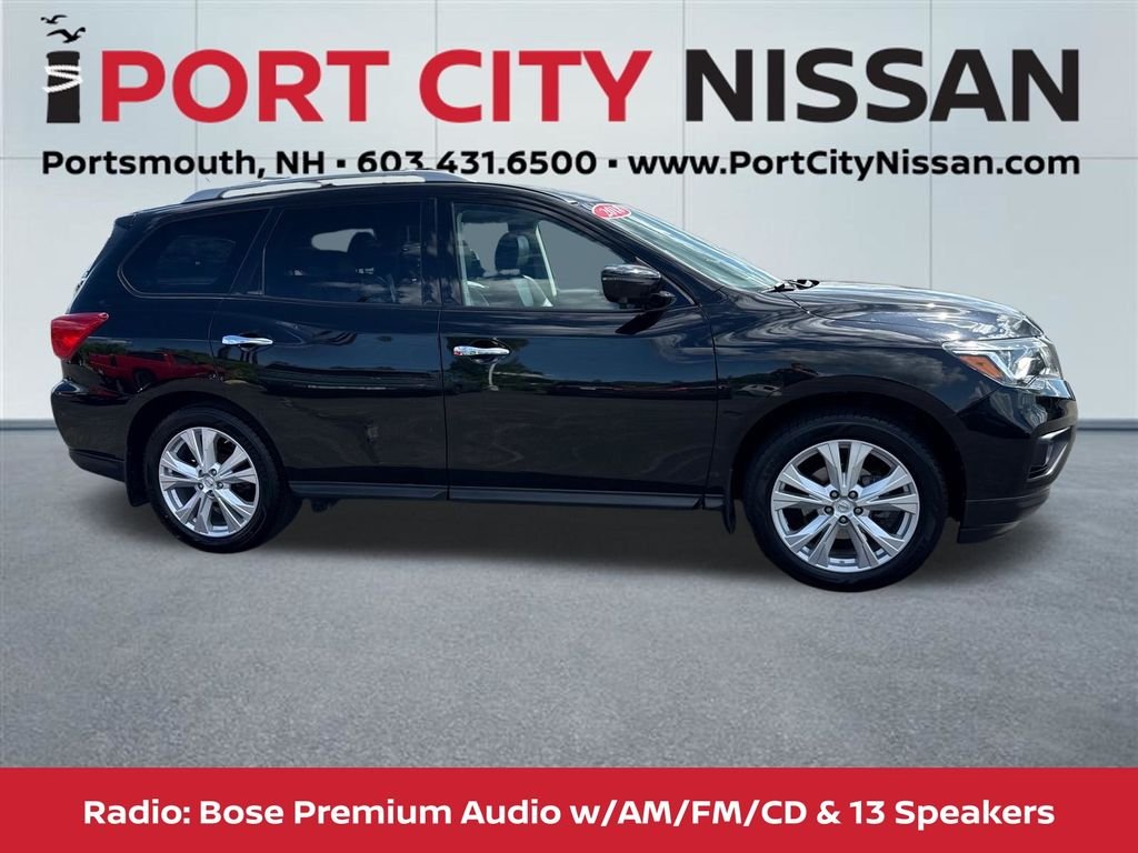 Used 2018 Magnetic Black Nissan SL V6 PREMIUM w/DUAL SUNROOF & 3rd ROW SEAT image 18