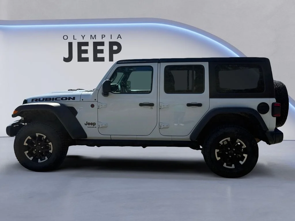 Used 2025 White Jeep Rubicon image 2