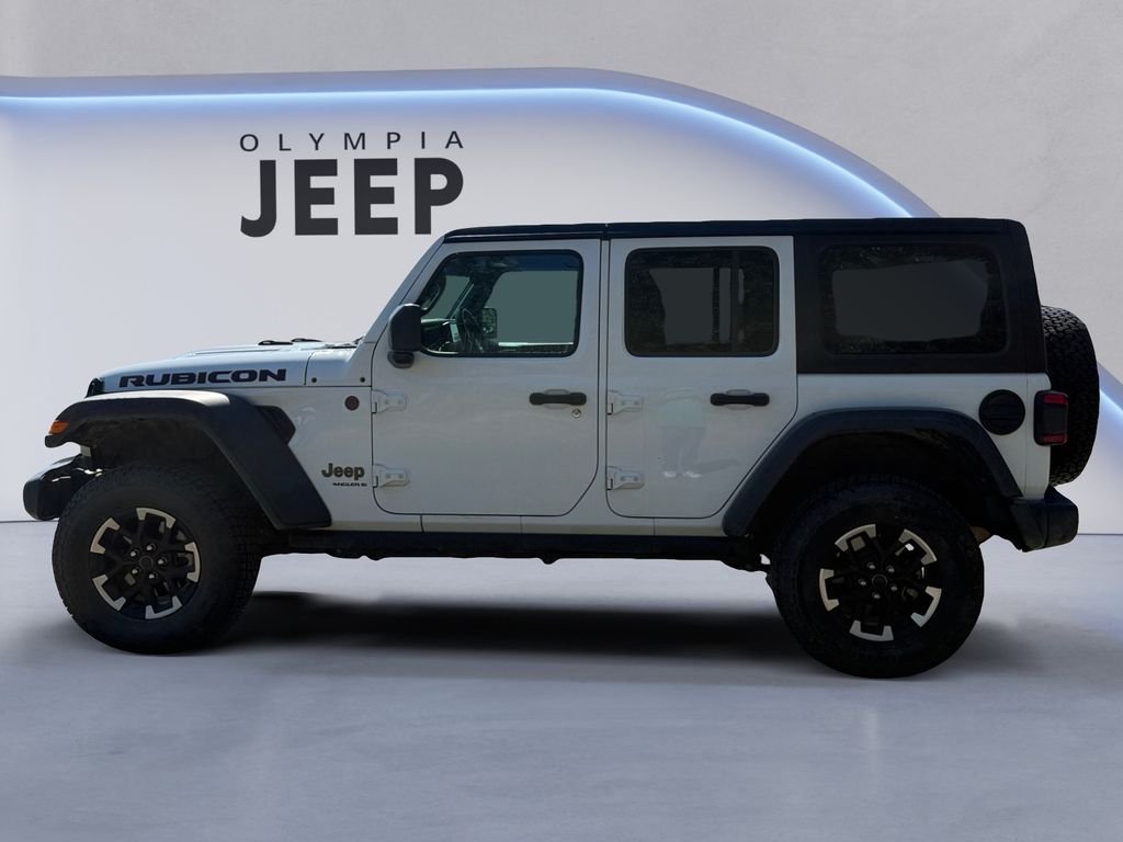 Used 2025 White Jeep Rubicon image 2