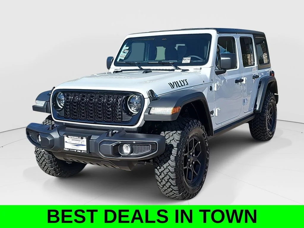 New 2026 Bright White Clearcoat Jeep Willys image 7