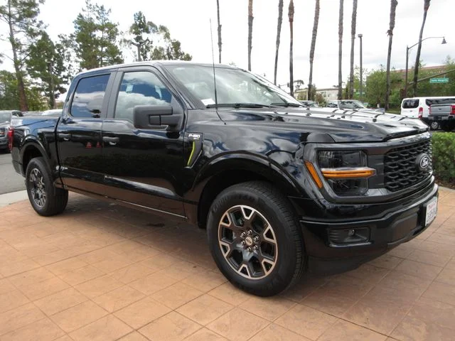 Certified Used 2025 Agate Black Metallic Ford STX image 6