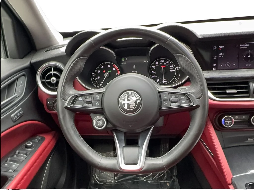 Used 2021 Gray Alfa Romeo CAM,PANO,BLIND SPOT,20" WHLS image 34