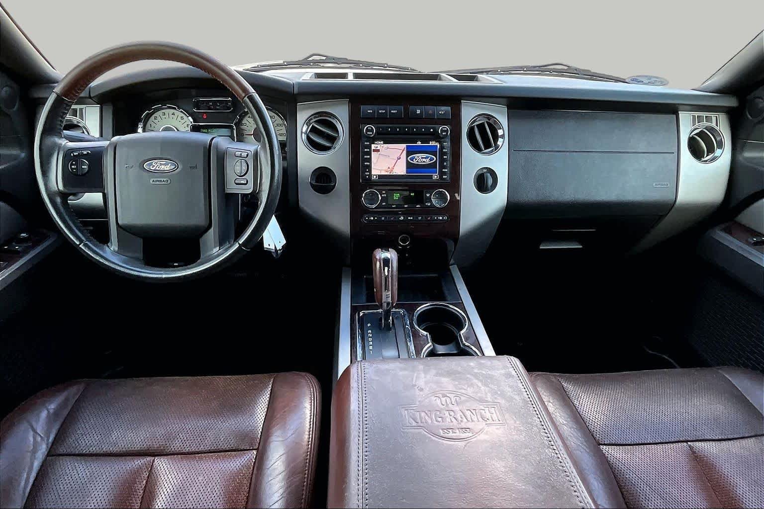 Used 2013 White Platinum Metallic Tri-Coat Ford King Ranch image 16