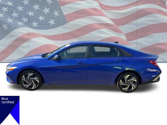 Used 2025 Blue Hyundai SEL Sport image 7