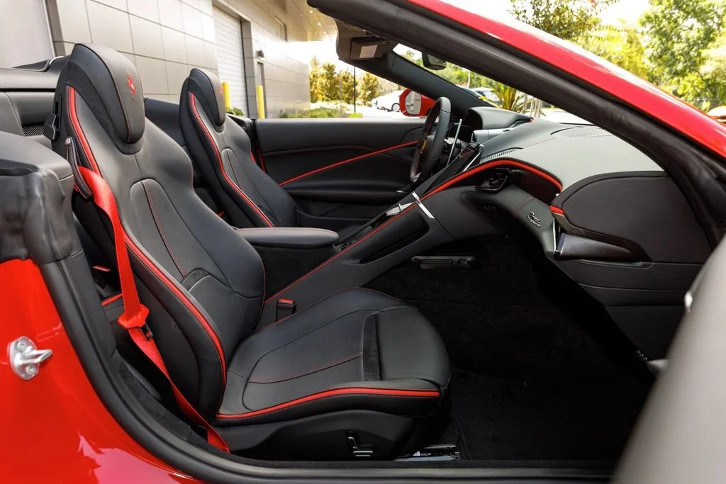Used 2025 Rosso Corsa Ferrari Spider image 14