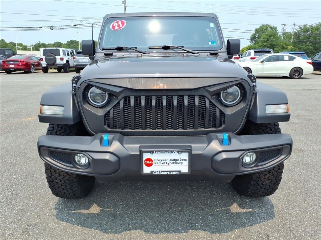 Used 2021 Granite Crystal Metallic Clearcoat Jeep Unlimited Sport Altitude image 9