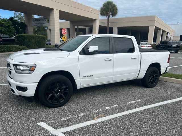Used 2023 Bright White Clearcoat Ram Laramie image 1
