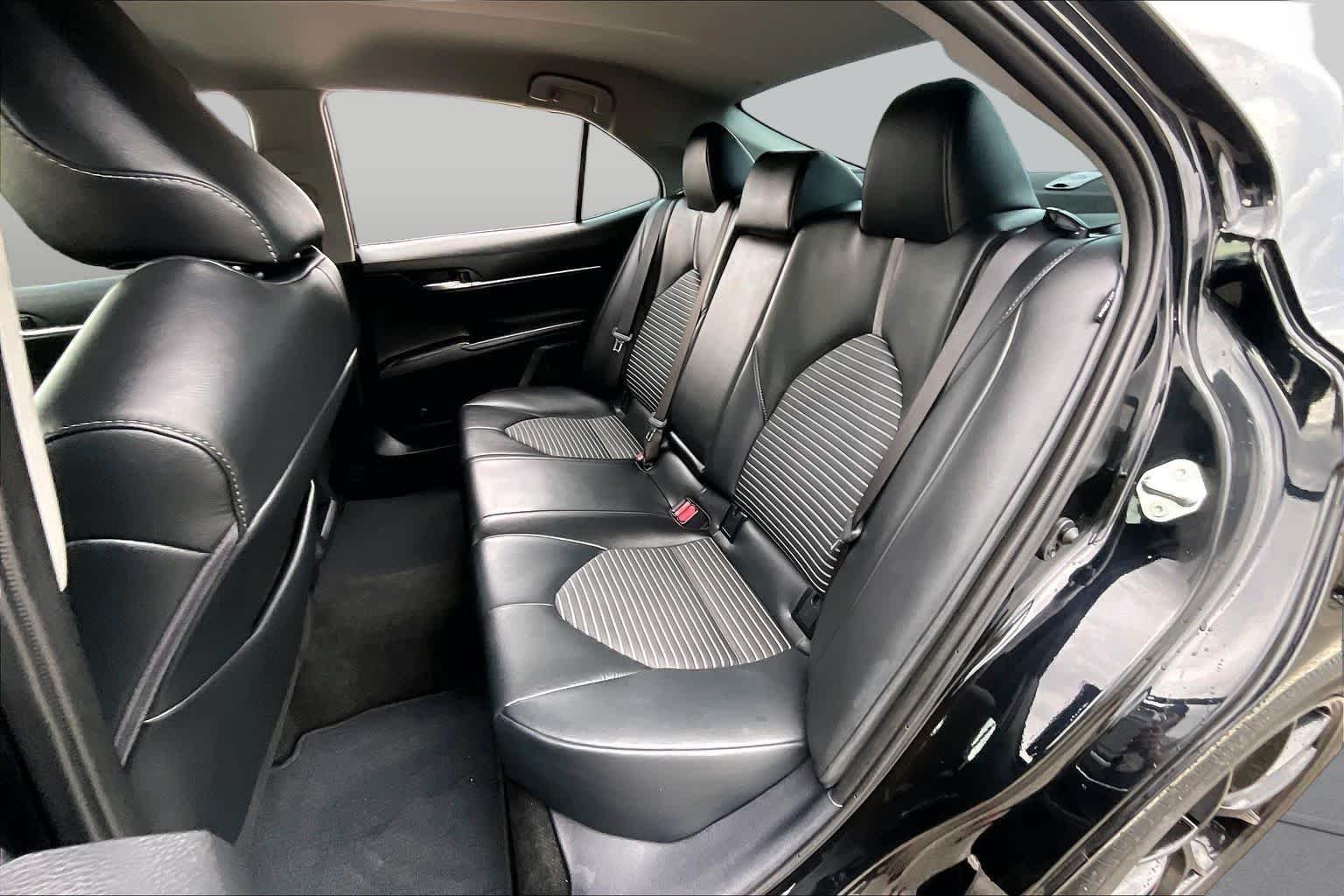 Used 2024 Midnight Black Metallic Toyota SE Nightshade image 18