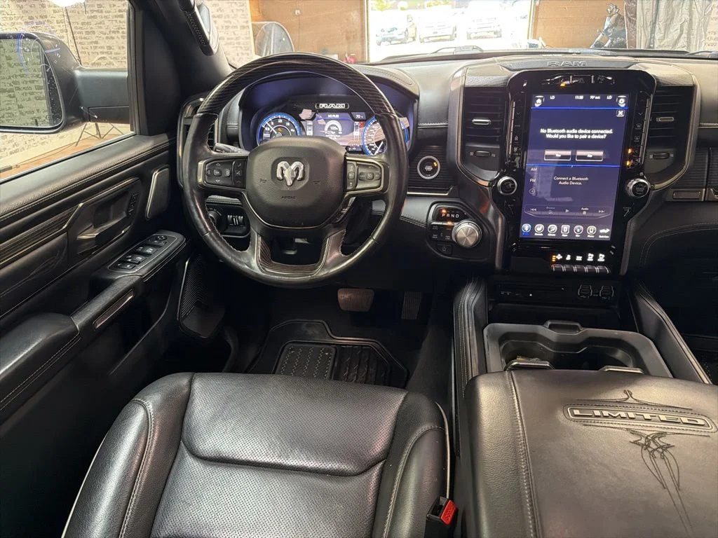 Used 2019 Diamond Black Crystal Pearlcoat Ram Limited image 15