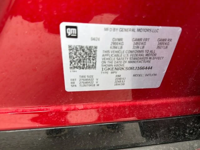 Used 2024 Volcanic Red Tintcoat GMC Denali image 35