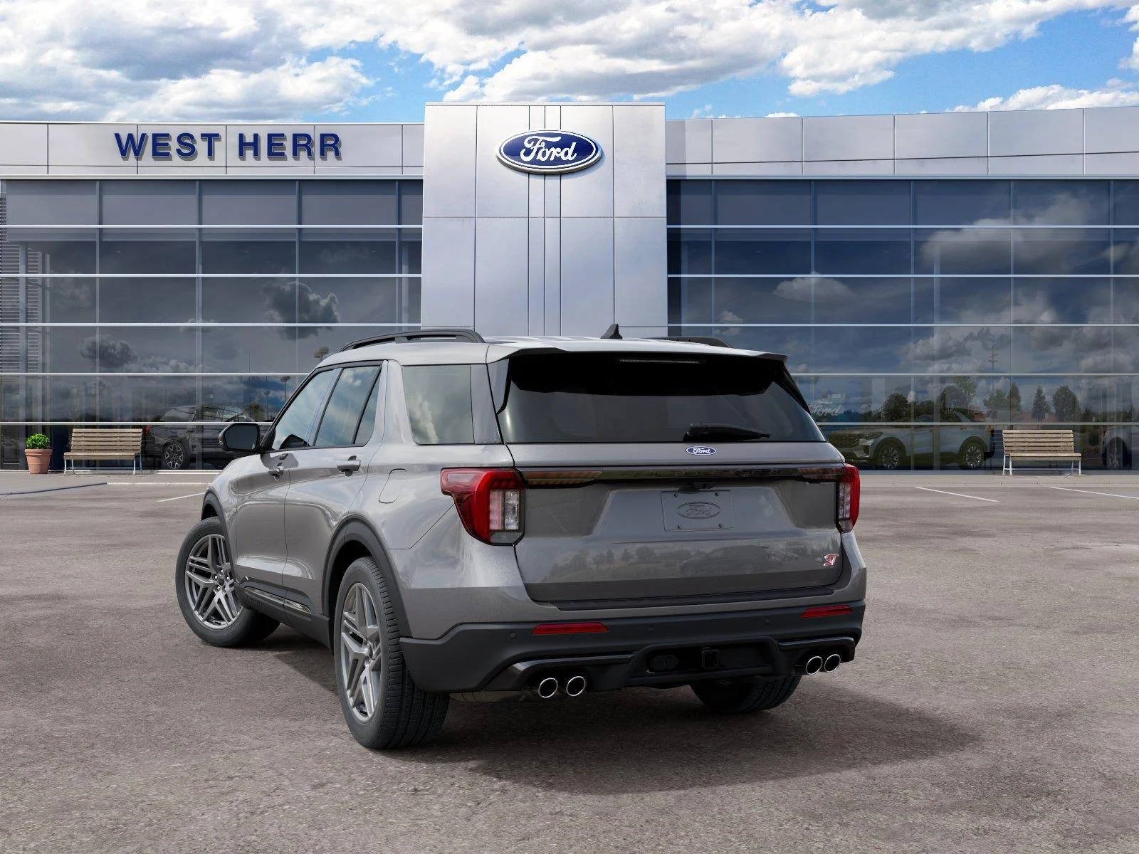 New 2027 Carbonized Gray Metallic Ford ST image 4