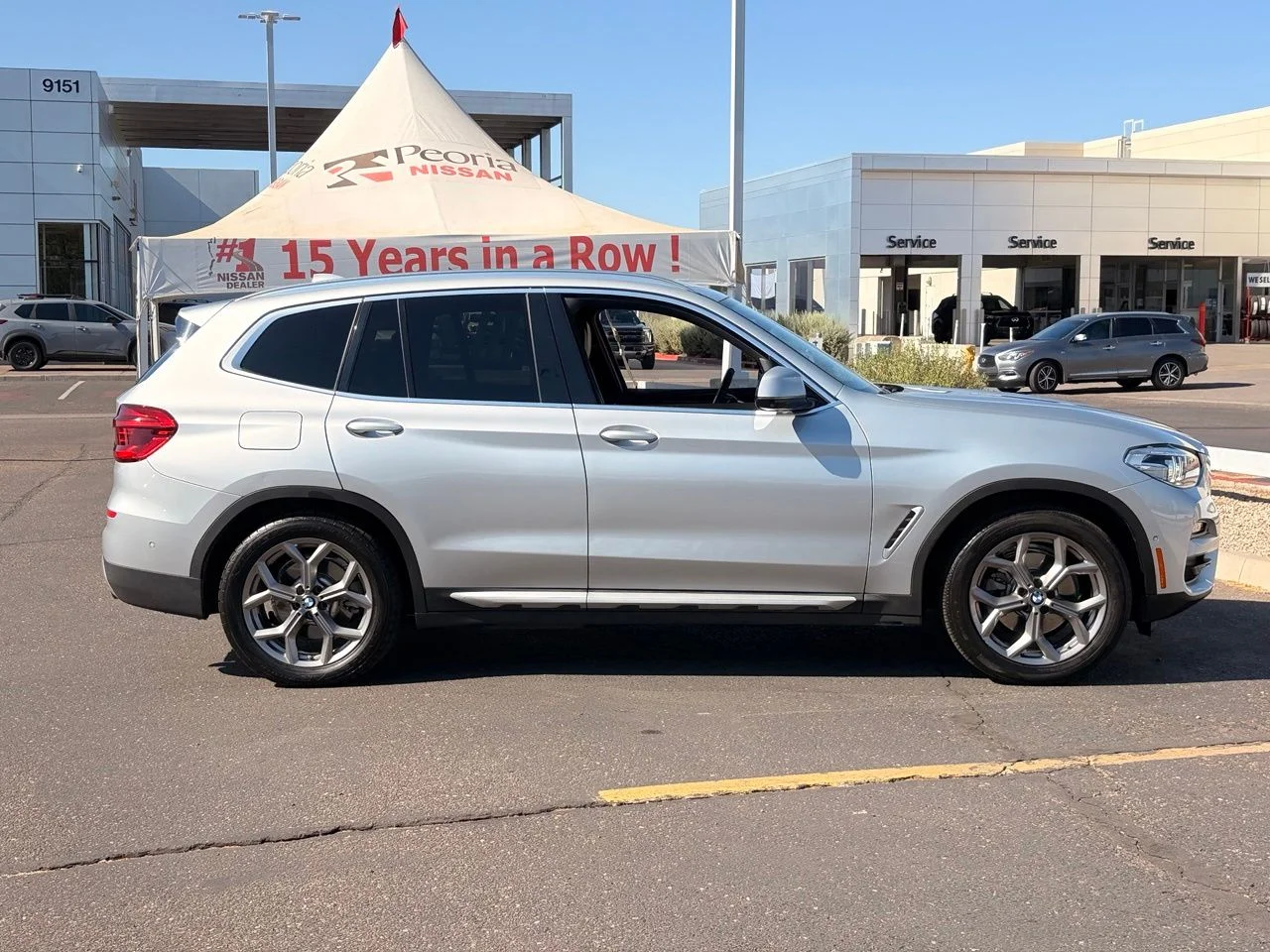 Used 2020 Glacier Silver Metallic BMW sDrive30i image 8