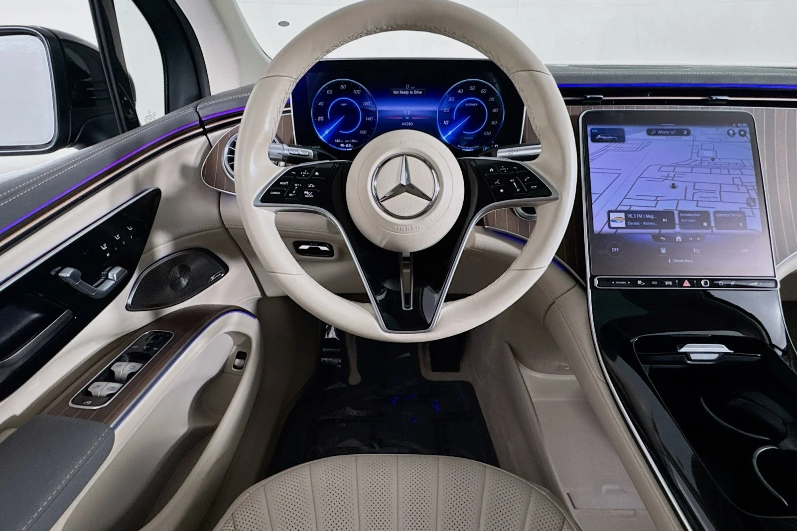 Certified Used 2023 Obsidian Black Metallic Mercedes-Benz EQS 450 image 5