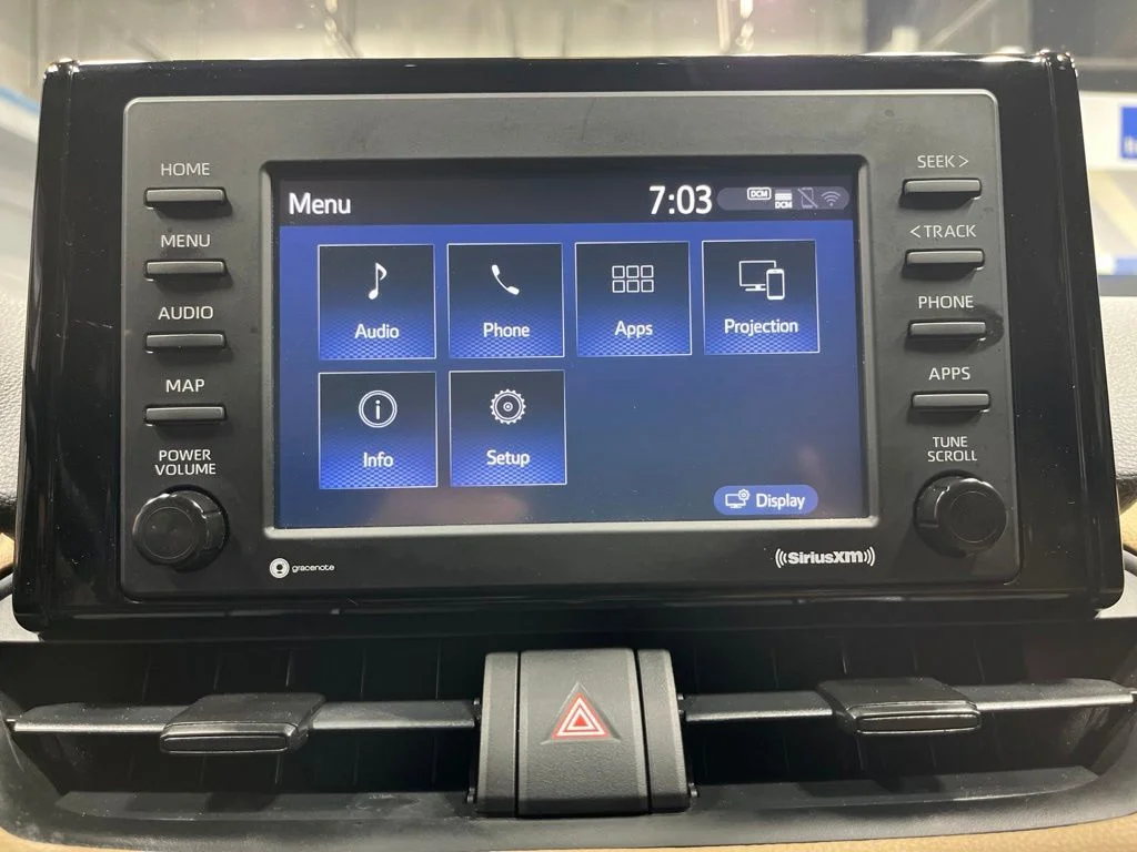 Used 2021 Super White Toyota XLE image 19