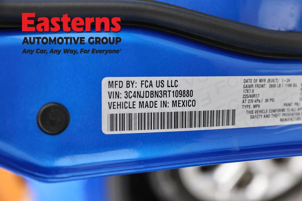 Used 2024 Blue Jeep Latitude image 34