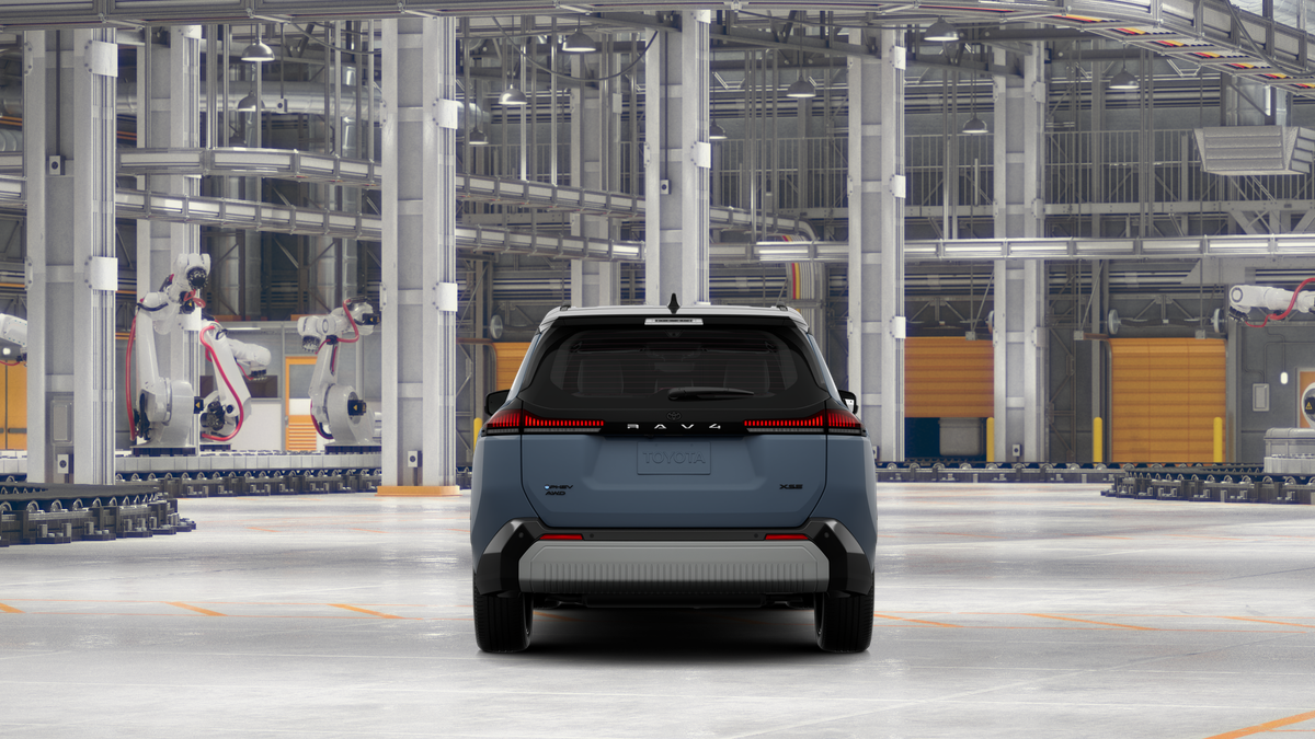 New 2026 Storm Cloud with Midnight Black Metallic roof Toyota XSE image 8